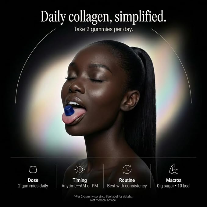 Collagen Gummies Blackberry Flavored