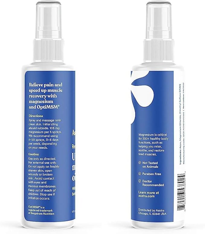 Ultra-magnesium Body Oil Spray