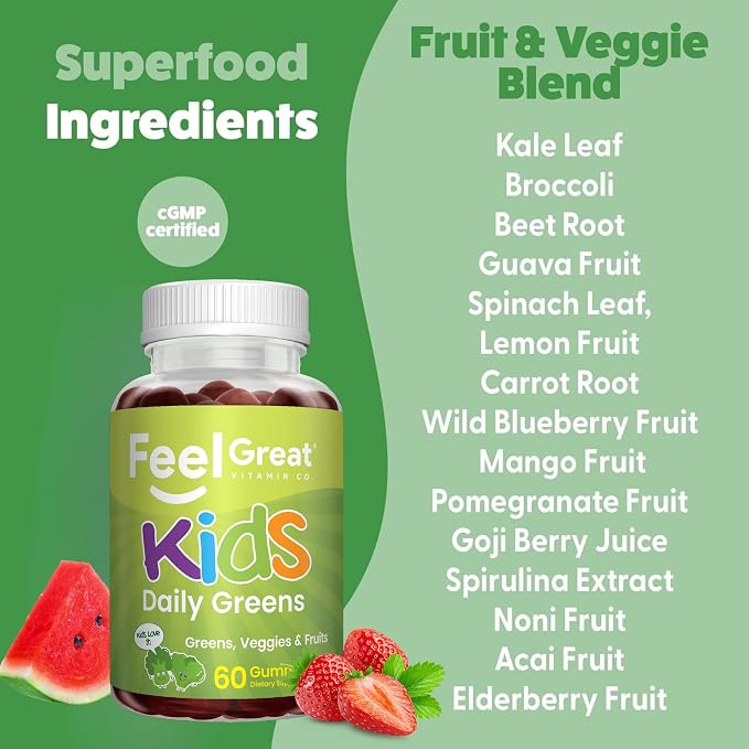 Kids Greens & Veggies