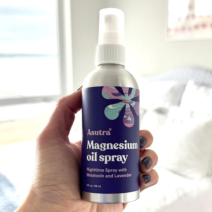 Magnesium Body Oil Spray With Lavender and Melatonin