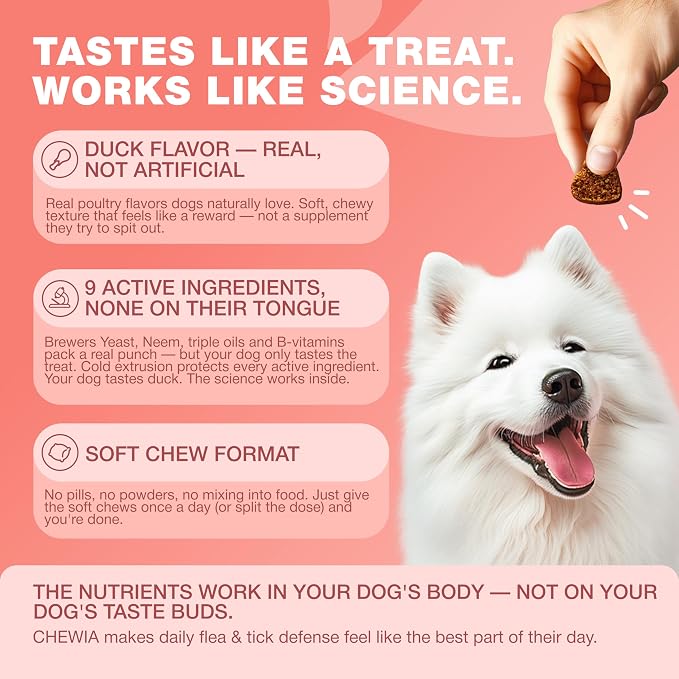 Flea Support Chews for Dogs