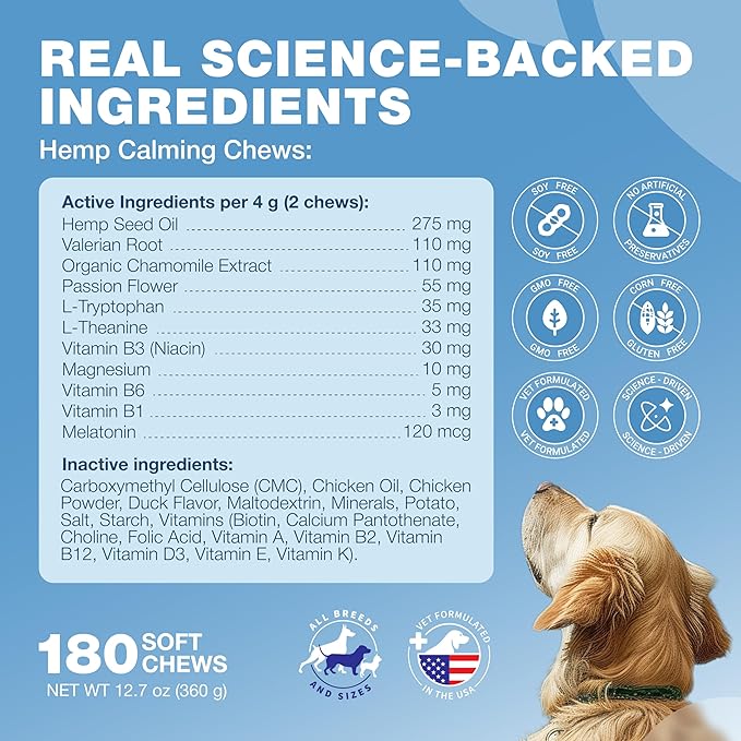 Duck Flavor Calming Chews