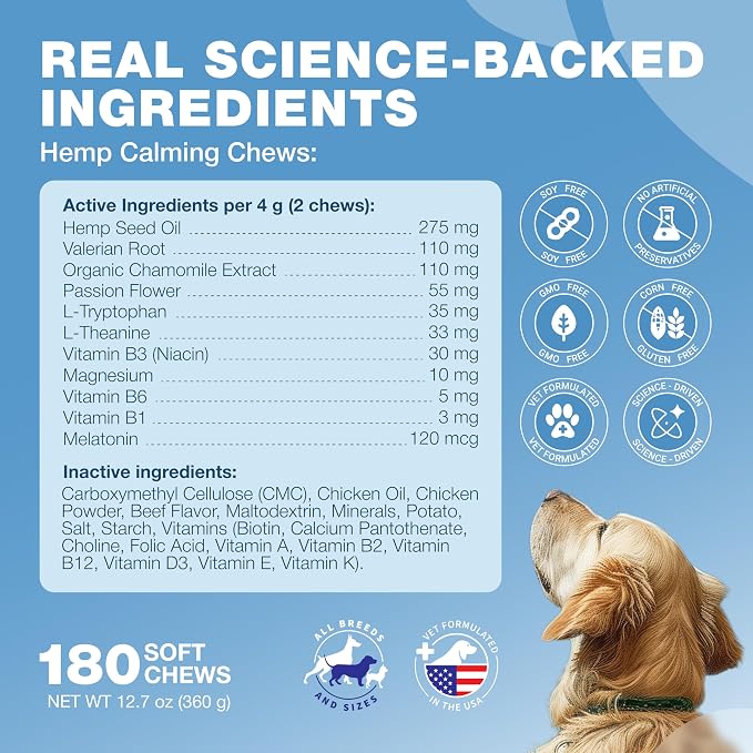 Beef Flavor Calming Chews