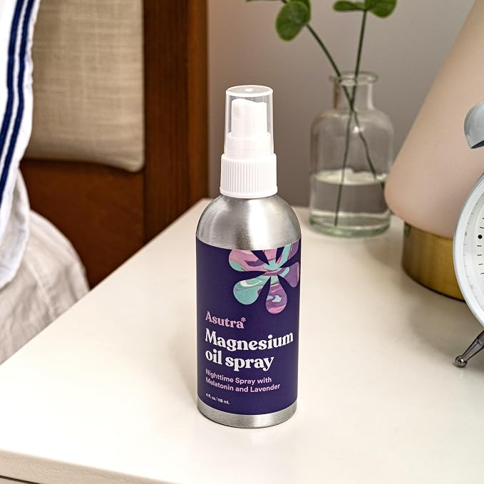 Magnesium Body Oil Spray With Lavender and Melatonin