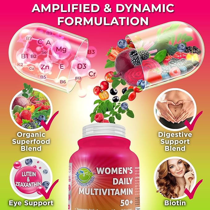 Women's 50+ Multivitamin No Iron