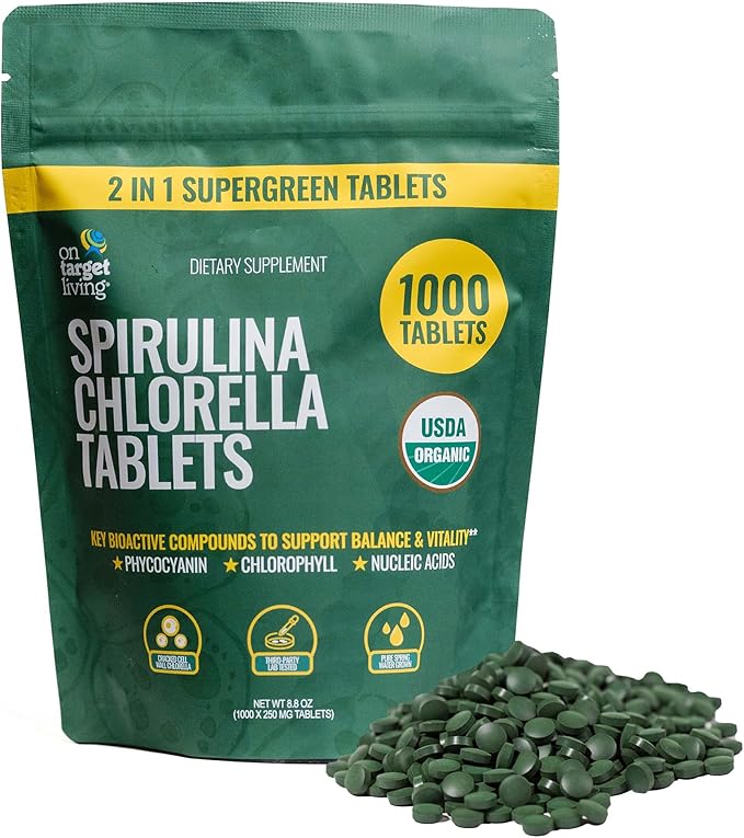 Spirulina Chlorella