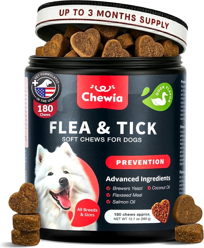Flea Support Chews for Dogs