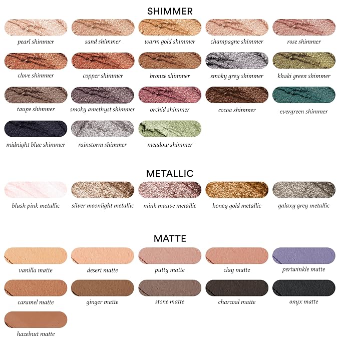 Sand Shimmer & Ginger Matte