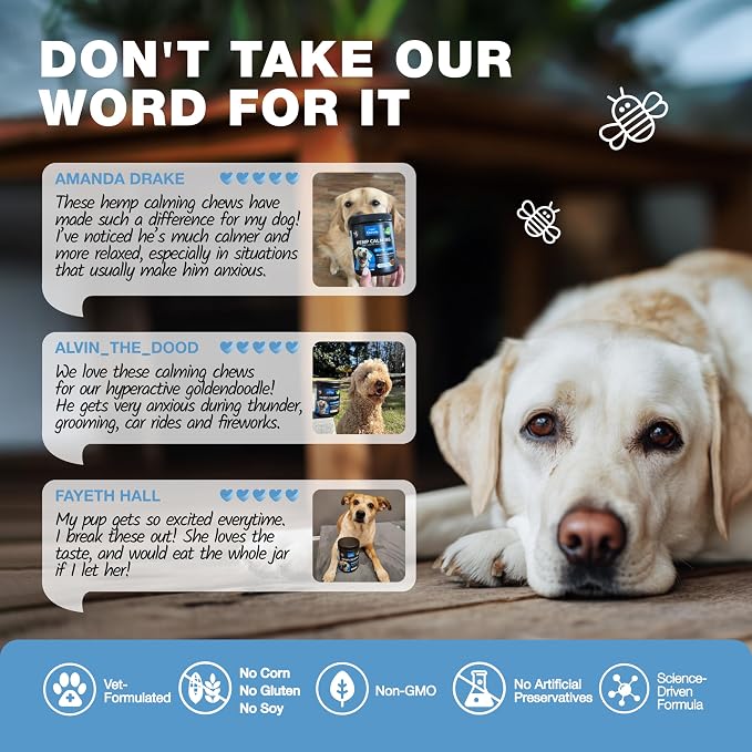 Duck Flavor Calming Chews