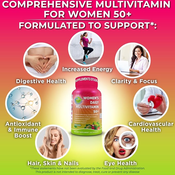 Women's 50+ Multivitamin No Iron