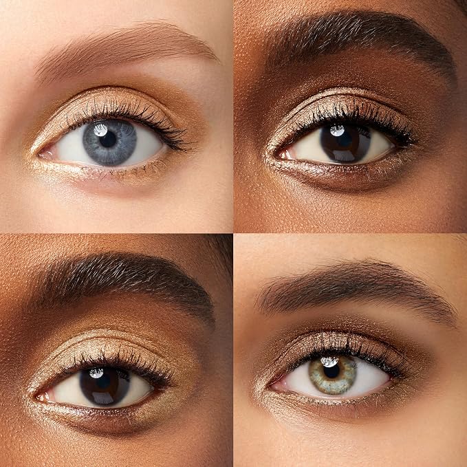Bronze Shimmer & Warm Gold Shimmer
